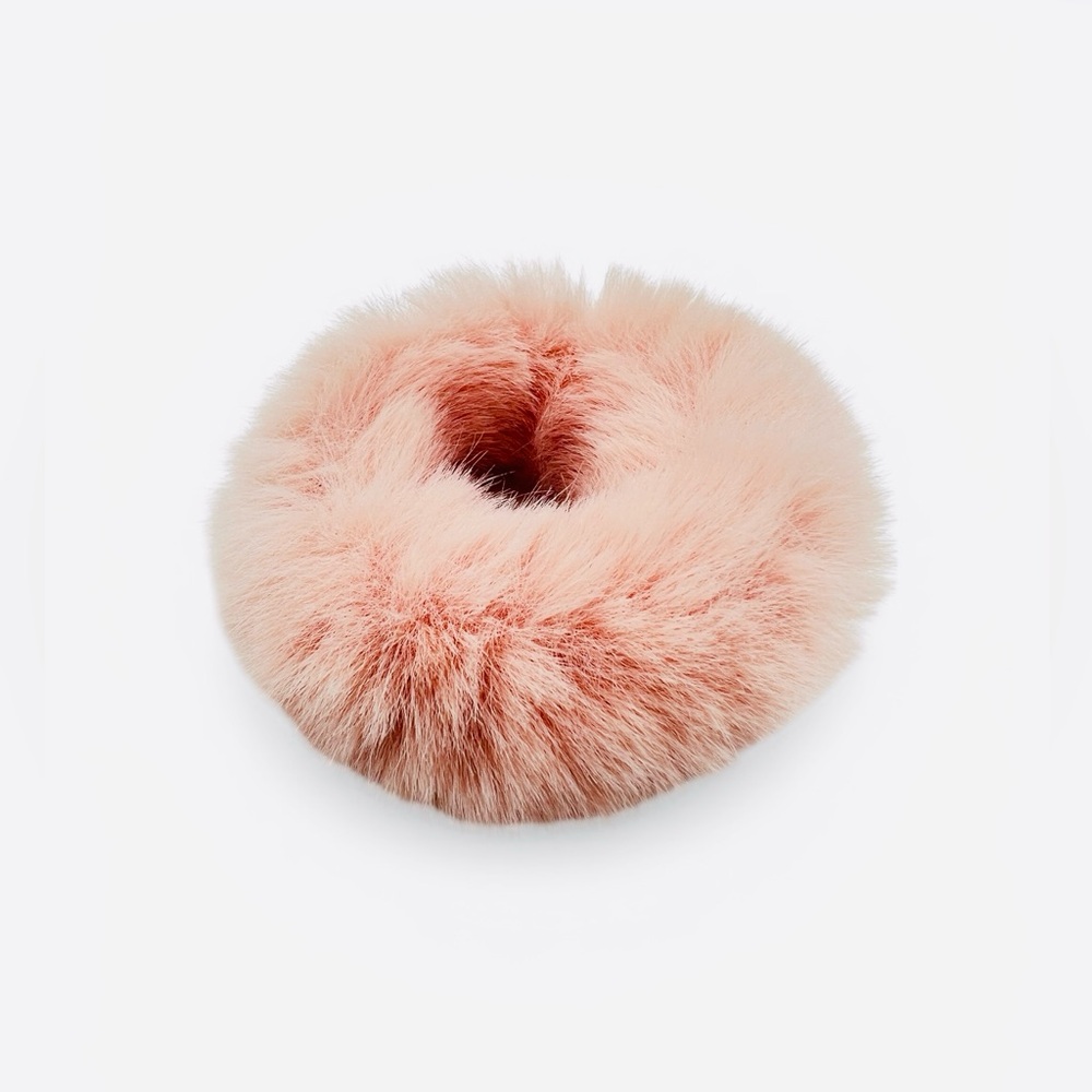 Faux Fur Scrunchie New
